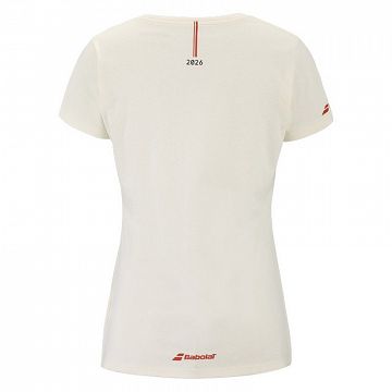 Babolat Exercise Message Tee Cannoli Cream